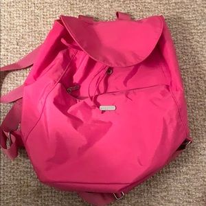 Baggallini pink mini backpack